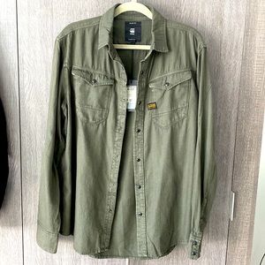G-Star Ultra light Denim Shirt - Slim, size L